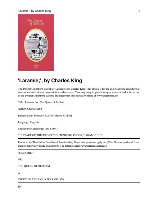 Cover of \'Laramie\'