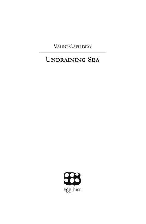 Cover of Undraining Sea