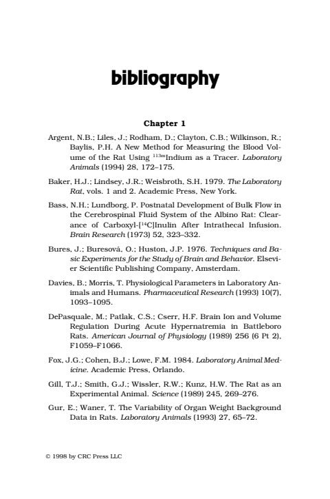 Cover of BIBLIOGRAPHY