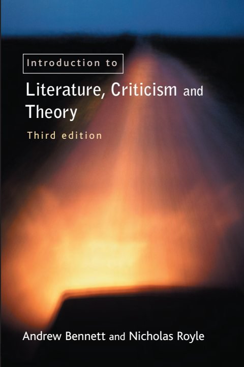 Cover of An Introduction to Literature, Criticism and Theory