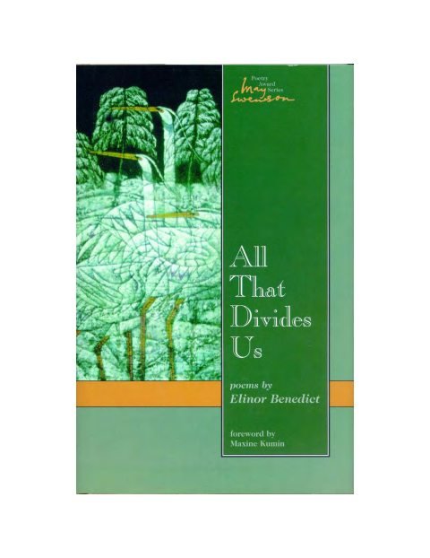 Cover of All That Divides Us