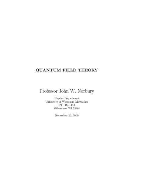 Cover of qft.latex