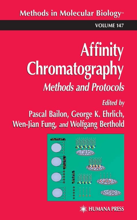 Cover of Affinity Chromatography. Methods and Protocols