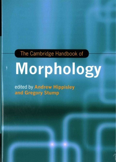 Cover of The Cambridge Handbook of Morphology