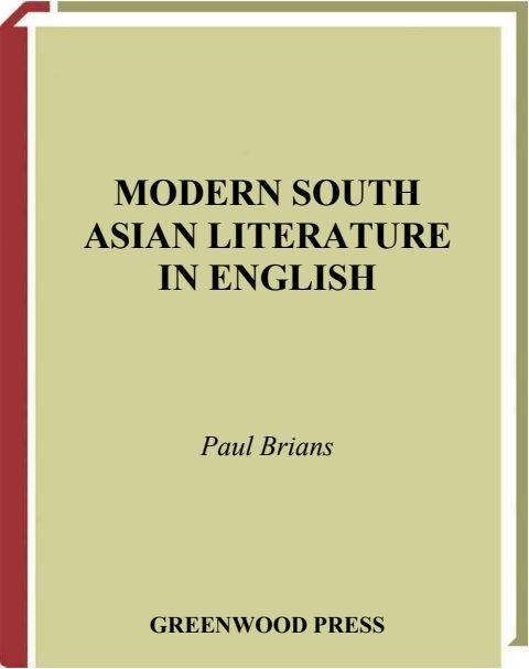 Cover of Modern South Asian Literature in English (Literature as Windows to World Cultures)-Greenwood