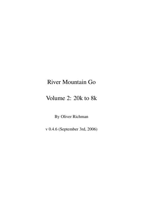 Cover of Oliver Richman
